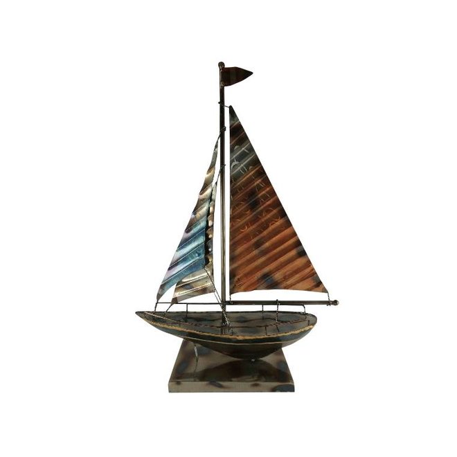 Metal Sailing Ship