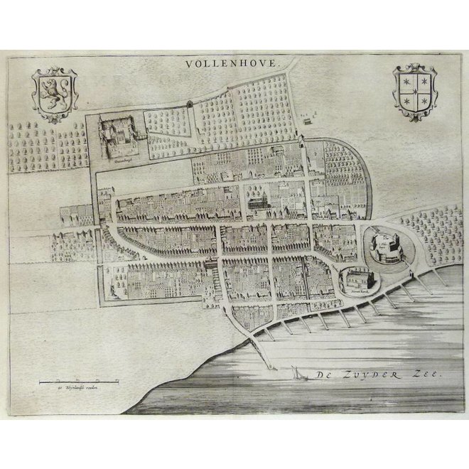 Collectie Gouldmaps - Vollenhove; J. Blaeu - Vollenhove. - 1649