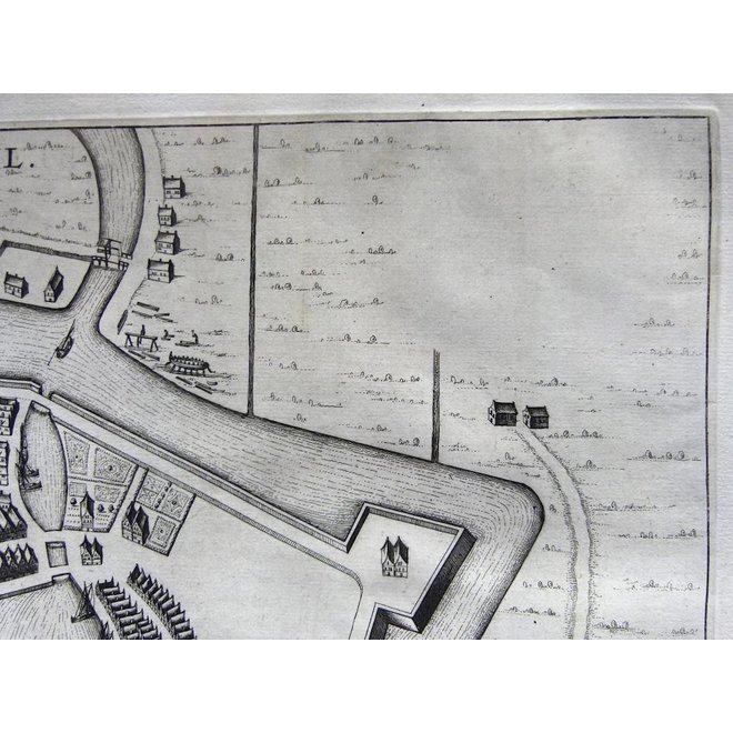 Collectie Gouldmaps - Blokzijl; J. Blaeu - Blockzyl. - 1649