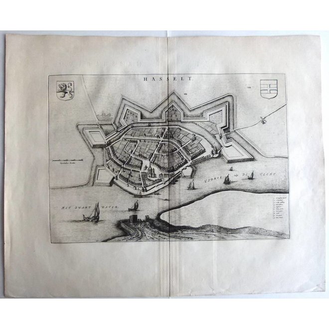 Collectie Gouldmaps - Hasselt; J. Blaeu - Hasselt. - 1649