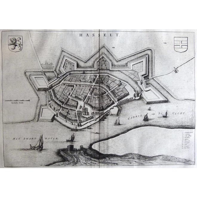 Collectie Gouldmaps - Hasselt; J. Blaeu - Hasselt. - 1649