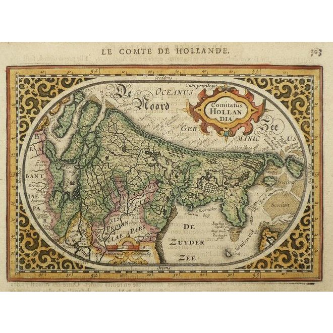 Collectie Gouldmaps - Holland; J. Janssonius - Comitatus Hollandia - 1630