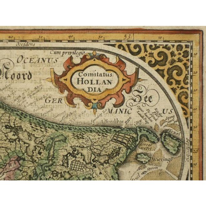 Collectie Gouldmaps - Holland; J. Janssonius - Comitatus Hollandia - 1630