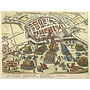 Verkocht - Collectie Gouldmaps - Groningen; F. Hogenberg - Die Stat Groeningen ingenomen - 1596 ca.