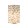 Villaflor schelpenlamp - Zigzag - wandlamp - Rectangle klein