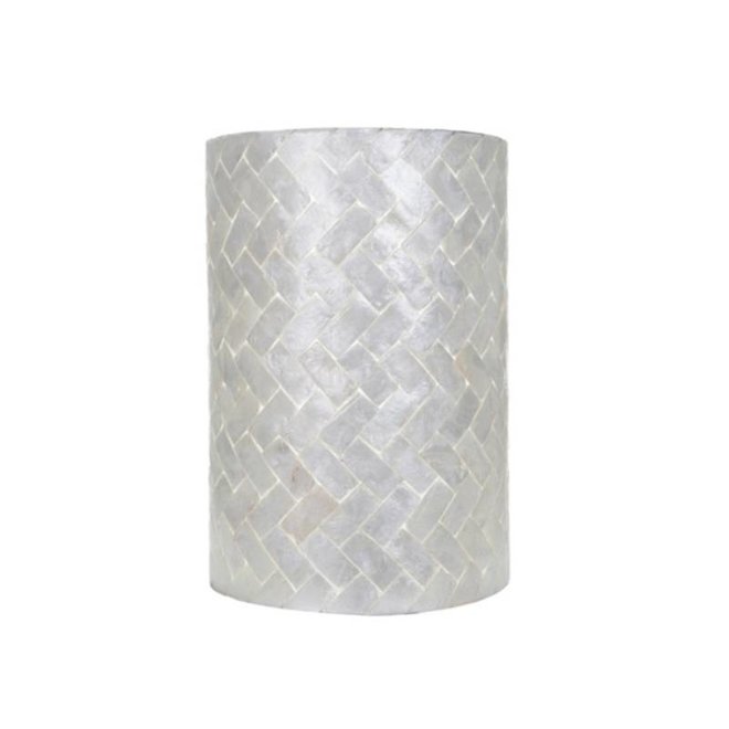Villaflor schelpenlamp - Zigzag - wandlamp - Rectangle klein