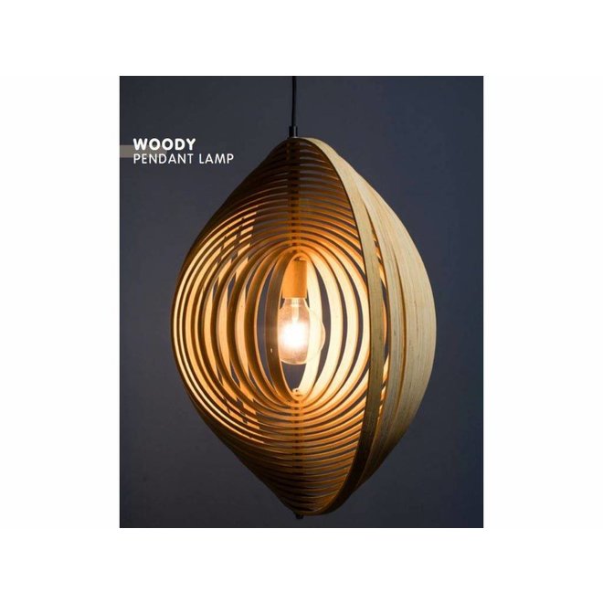 Hanglamp Woody Ø59cm