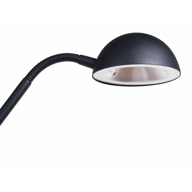 Leeslamp Parma Zwart H135cm