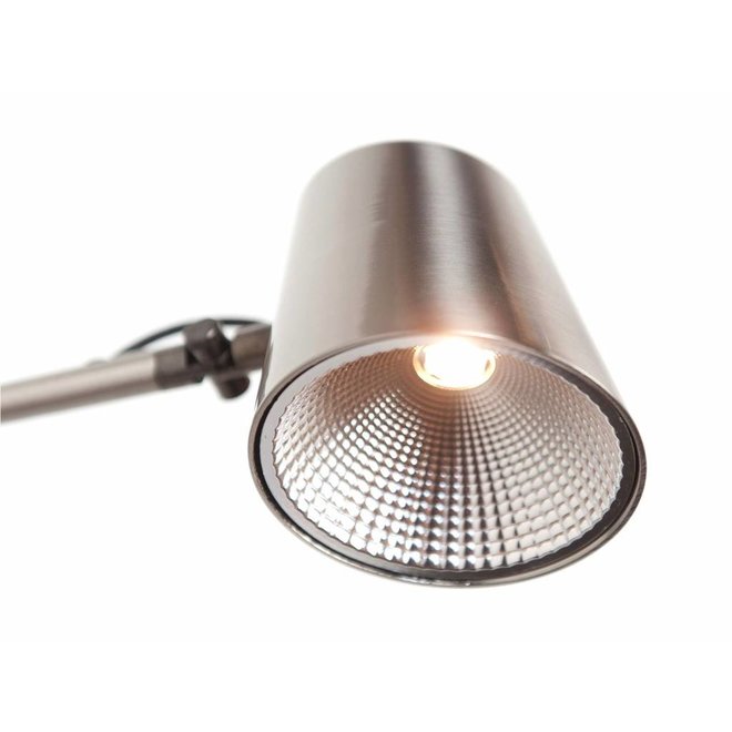 Leeslamp Metallic Staal