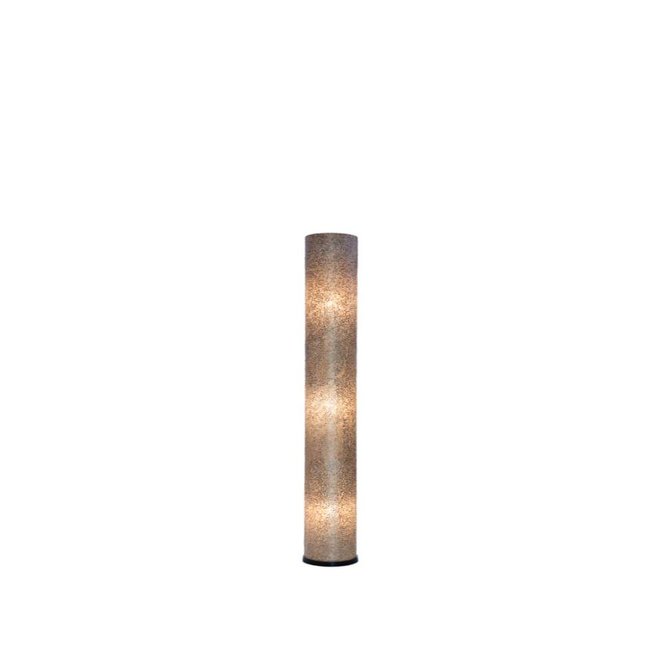 Villaflor schelpenlamp - Wangi Gold - vloerlamp - Cilinder - hoogte 150 cm