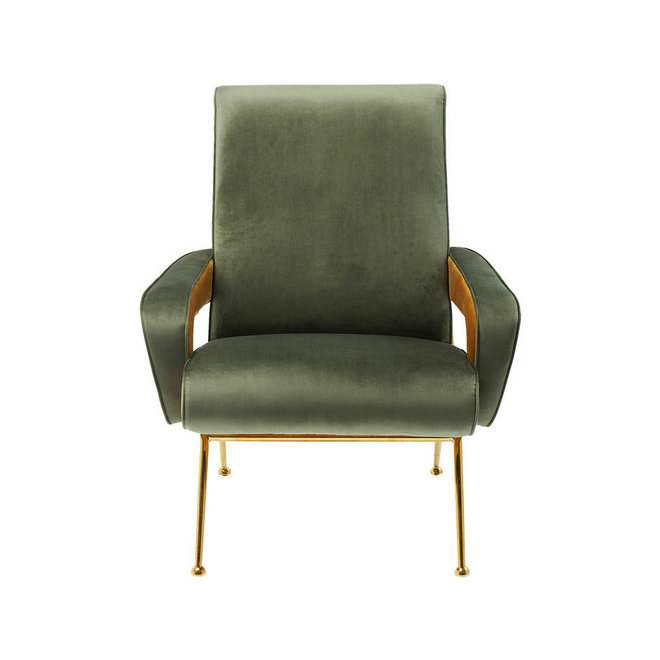 Arm Chair Luna High Green