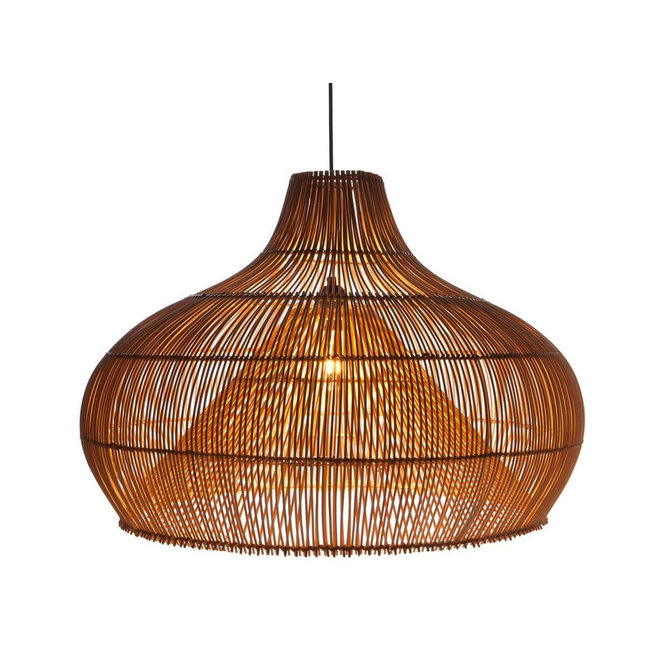 Villaflor Rattan Dome - hanglamp naturel