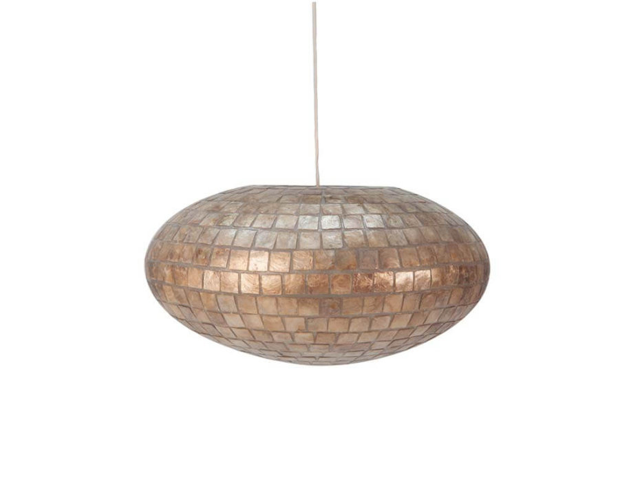 Villaflor schelpenlamp Moni Gold Hangende UFO Ø 60 cm De Toverkamer