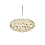 Villaflor schelpenlamp - Moni White - hanglamp - UFO - Ø 60 cm