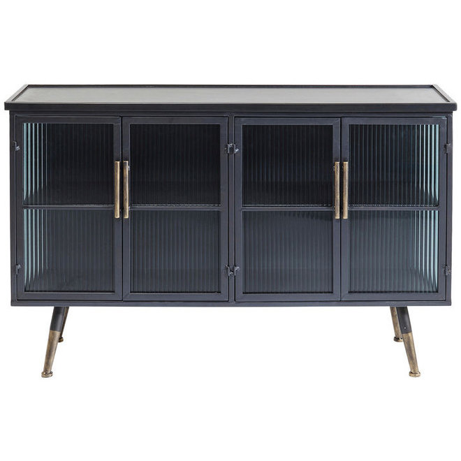 Dressoir La Gomera zwart B120cm