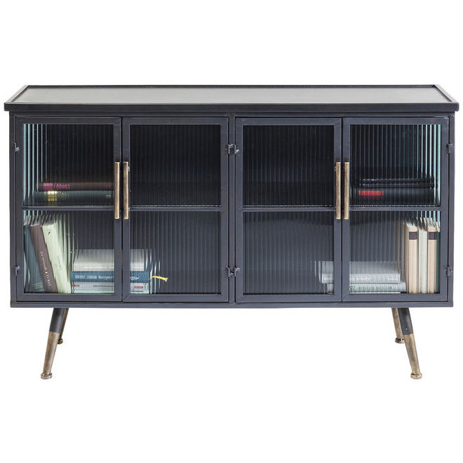 Dressoir La Gomera zwart B120cm