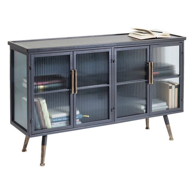 Dressoir La Gomera zwart B120cm
