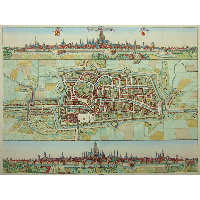 Verkocht - Collectie Gouldmaps - Utrecht; A. van Vianen / N. van der Monde - Utrecht aertsbisdom. - 1842