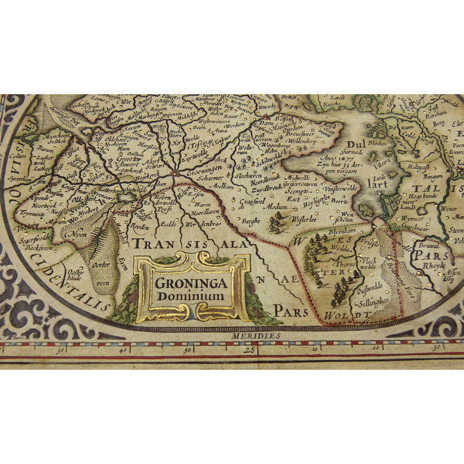 Collectie Gouldmaps - Groningen;  A. Goos - Groninga Dominium - 1619/1625