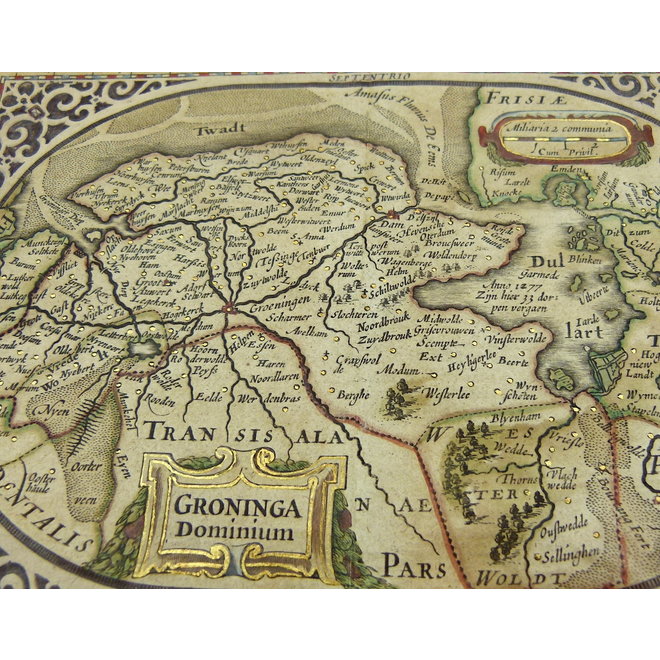 Collectie Gouldmaps - Groningen;  A. Goos - Groninga Dominium - 1619/1625