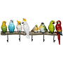 Coat Rack Exotic Birds