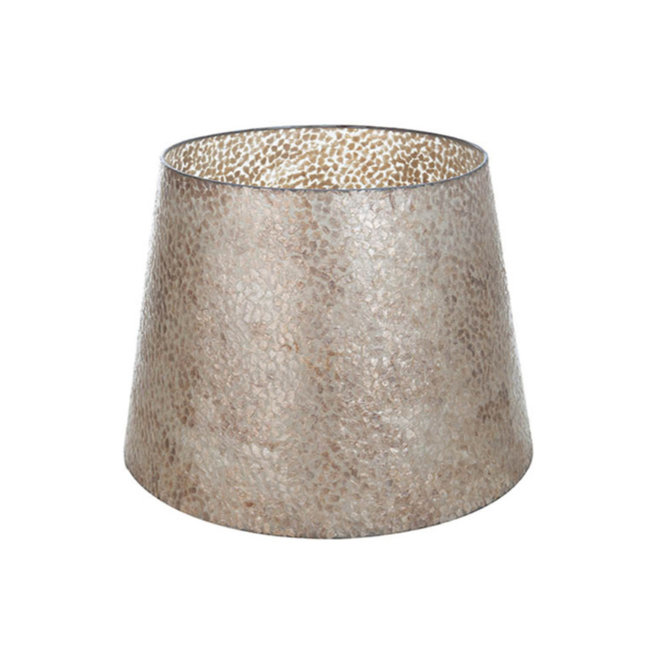 Schelpenlamp - Wangi Gold - Losse kap - conisch Ø 40-55 cm