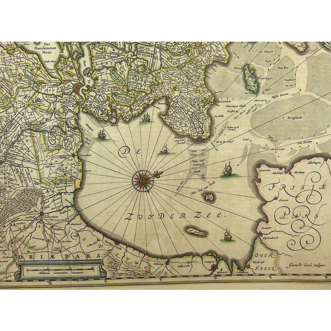 Collectie Gouldmaps - Holland; J. Janssonius - Comitatus Hollandiae (..).  - 1652