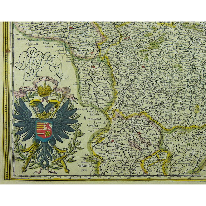 Collectie Gouldmaps - Heilige Roomse Rijk; Blaeu W. & J.  - Nova Totius Germaniae Descriptio. - 1635-1660