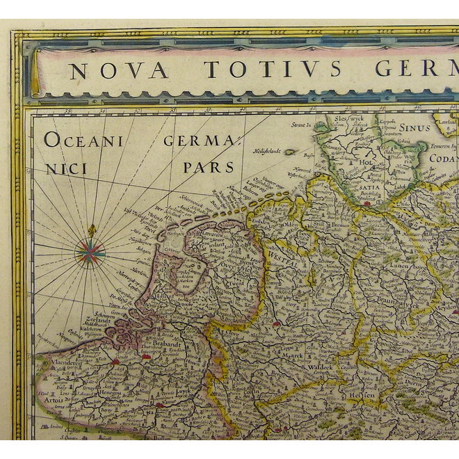 Collectie Gouldmaps - Heilige Roomse Rijk; Blaeu W. & J.  - Nova Totius Germaniae Descriptio. - 1635-1660