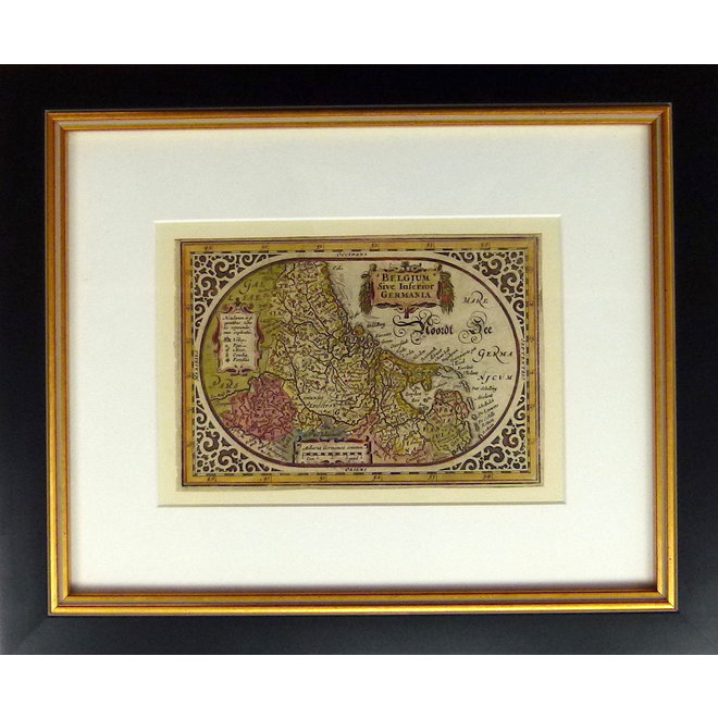 Collectie Gouldmaps - XVII Provinciën; A. Goos / J. Janssonius - Belgium Sive inferior germania - 1628  ca.
