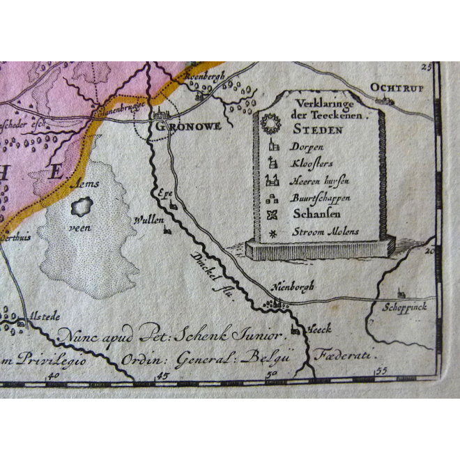 Collectie Gouldmaps - Overijssel - P. Schenk jr.; Transisalania Provincia (..). - 1720 ca.