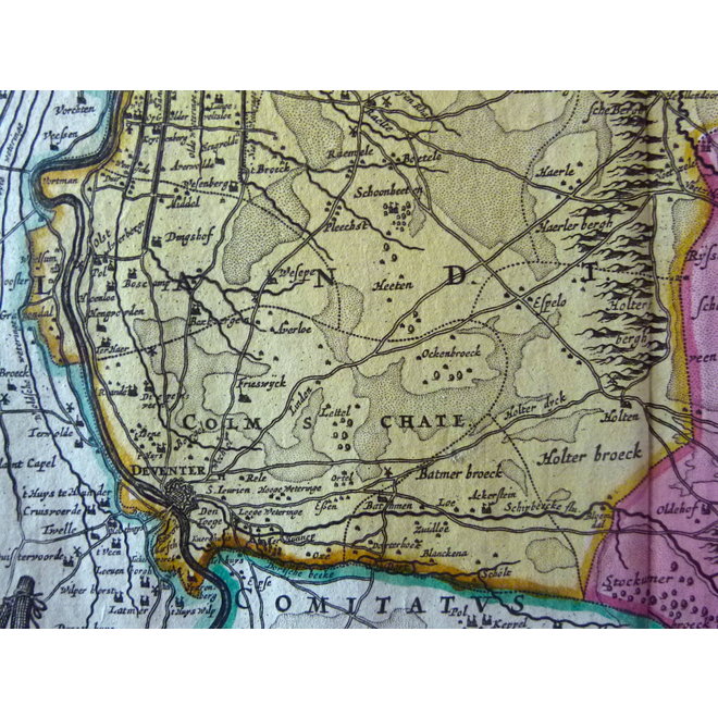 Collectie Gouldmaps - Overijssel - P. Schenk jr.; Transisalania Provincia (..). - 1720 ca.