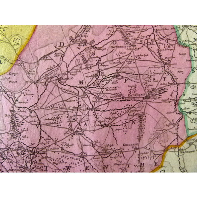 Collectie Gouldmaps - Overijssel - P. Schenk jr.; Transisalania Provincia (..). - 1720 ca.