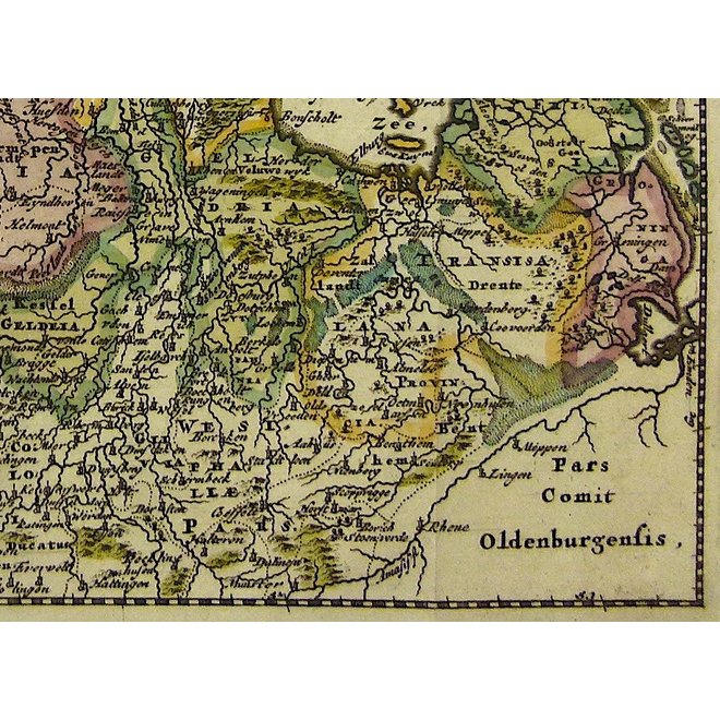 Collectie Gouldmaps - XVII Provinciën;  P. Cluverius / J. Wolters - Hodiernae Belgicae sive Germaniae Inferioris - 1697