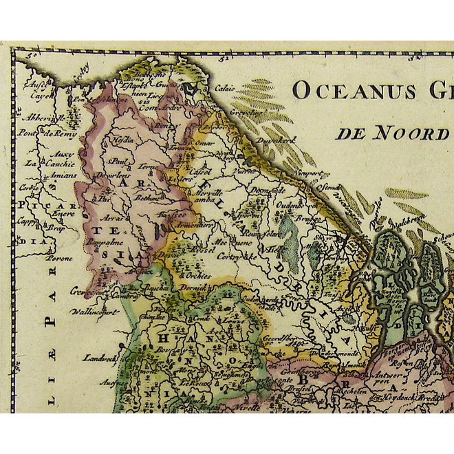 Collectie Gouldmaps - XVII Provinciën;  P. Cluverius / J. Wolters - Hodiernae Belgicae sive Germaniae Inferioris - 1697