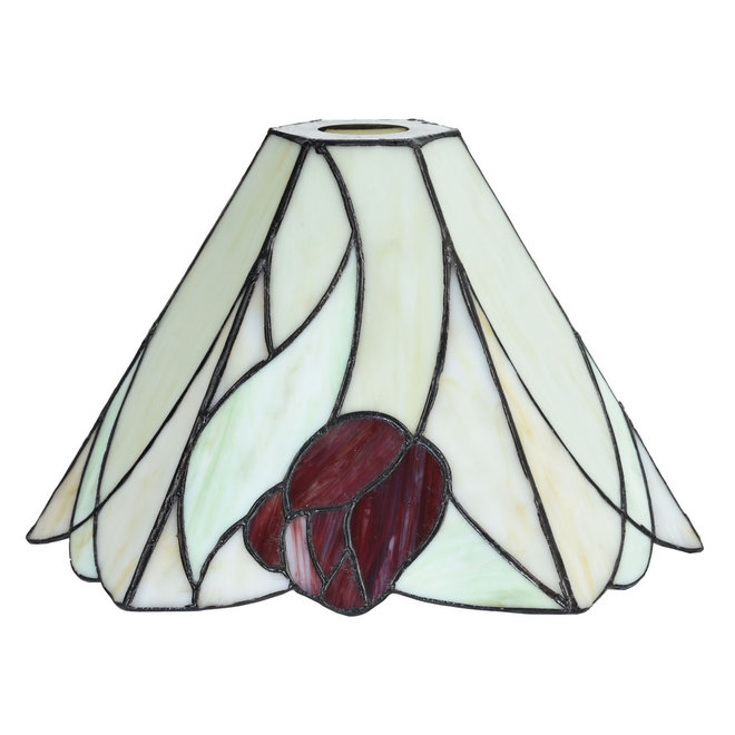 Tiffany Hanglamp Tulip, linnen snoer