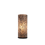 Villaflor schelpenlamp - Wangi Gold - tafellamp - Cilinder - 30 cm