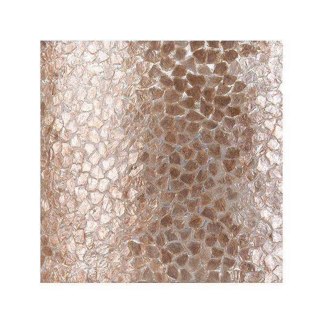 Villaflor schelpenlamp - Wangi Gold - Plafonnière Moon - Ø 45 cm