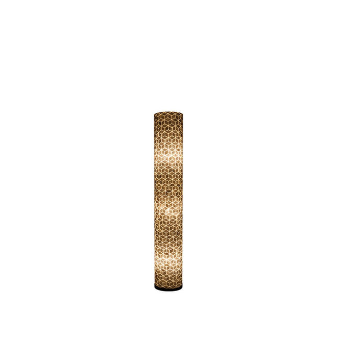 Villaflor schelpenlamp - Cubes - vloerlamp - Cilinder - hoogte 150 cm