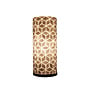 Villaflor schelpenlamp - Cubes - tafellamp - Cilinder - hoogte 40 cm