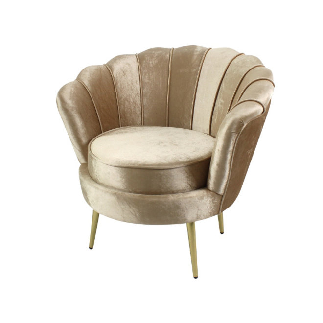 Armchair Water Lily Champagne