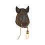 Wandlamp Wildzwijn Willy, bruin