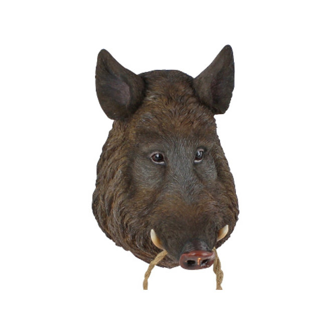 Wandlamp Wildzwijn Willy, bruin