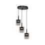 Hanglamp Salerno, rond 3-lichts
