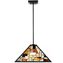 Tiffany Hanglamp Fallingwater, pendant square