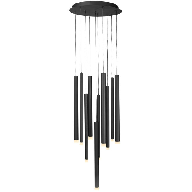 Hanglamp Tubes, rond