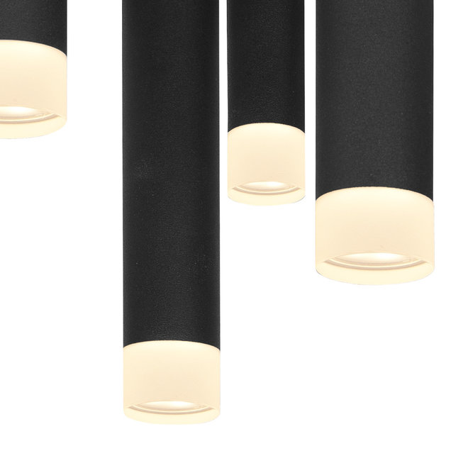 Hanglamp Tubes, rond