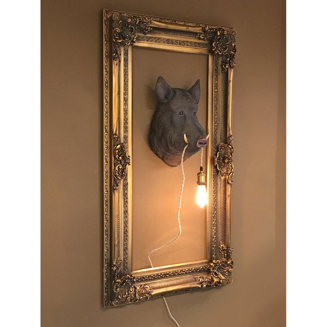 Baroque Frame Venice Antique Gold 80x150