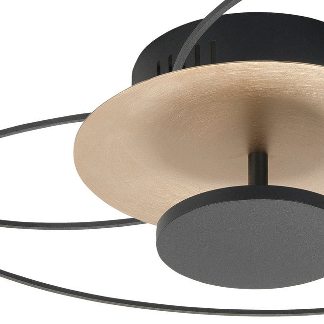 Plafonnière Fiore goud