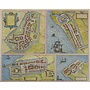 Collectie Gouldmaps - Bolsward, Harlingen, Stavoren, Hindelopen; G. Braun & F. Hogenberg – Bolzvardia (..) / Stavria (..) / Harlinga / Hindelopia – 1588-1617